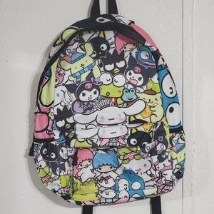 Hello Kitty and Friends Cartoon Printed ( 16"x11"x5") Backpack Adjustable Strap